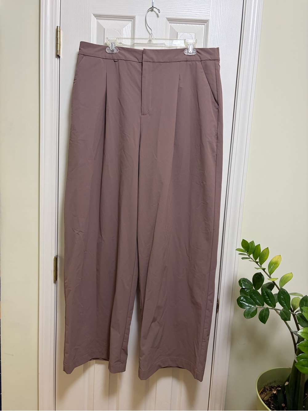FIGS PRO Taupe trouser Scrubs wide leg Pants Tall Elastic Waist XXLarge